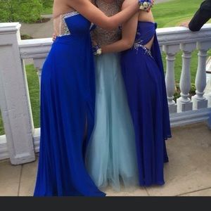 Blue Prom Dress